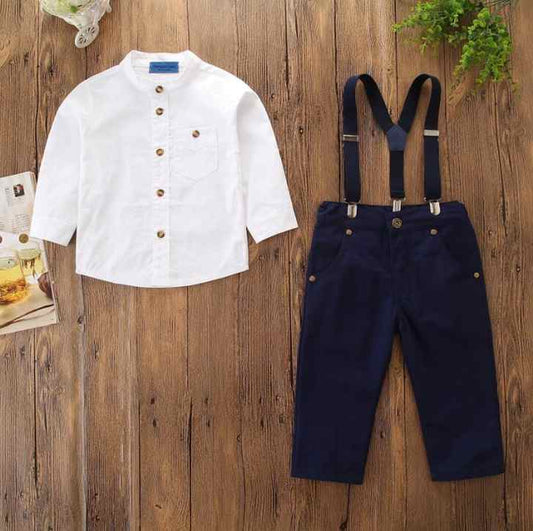Suspender Trousers Baby Boy Summer Clothes