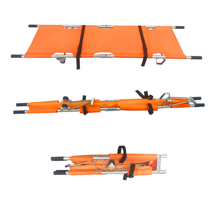 Folding Camping Stretcher, Foldable First Aid Equipment