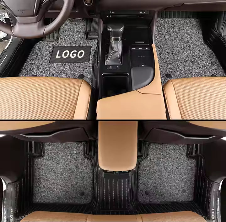5D Leather Car Floor Mats