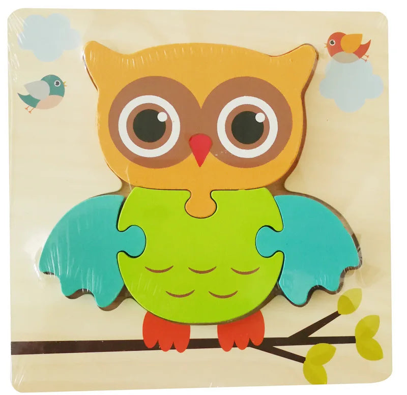 Educational games, wooden puzzles