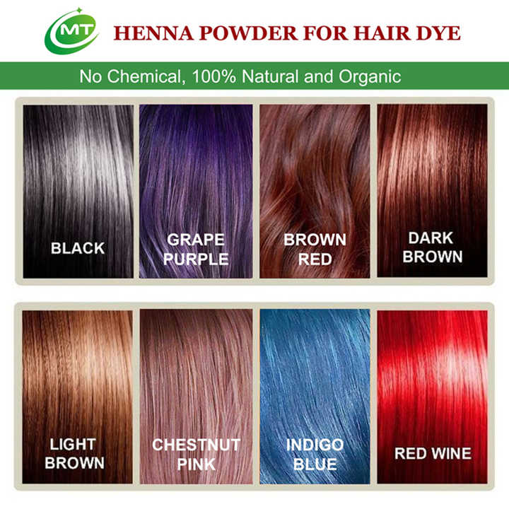 Dye Raw Material 100% Pure Natural Hair & Eyebrow. مادة الصبغة الخام 100% ألوان طبيعية نقية للشعر والحواجب