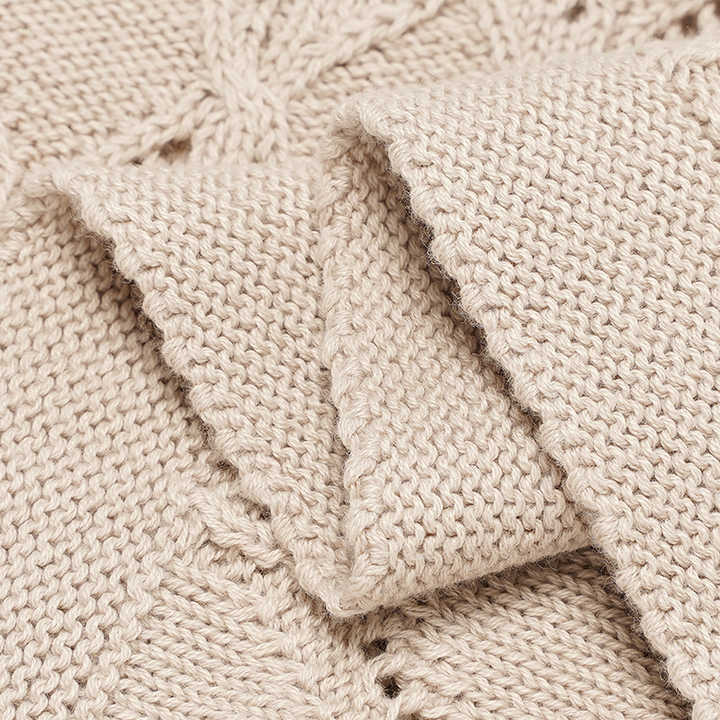  Newborn Baby Knitted Wrap -محبوكة للأطفال حديثي