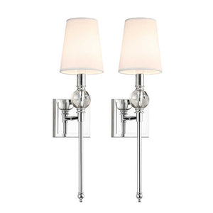 Creative Indoor Chrome Wall Lamp Dining Room Bedroom Bedside Reading Wall Lamp Indoor Home Wall Lamp