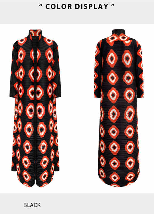 Elegant colorful abaya