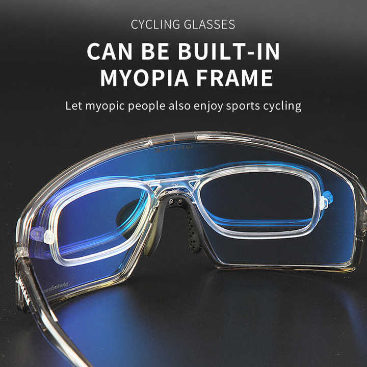Factory Direct Supply Photochromic Cycling Glasses for Men and Women Cycling Glasses