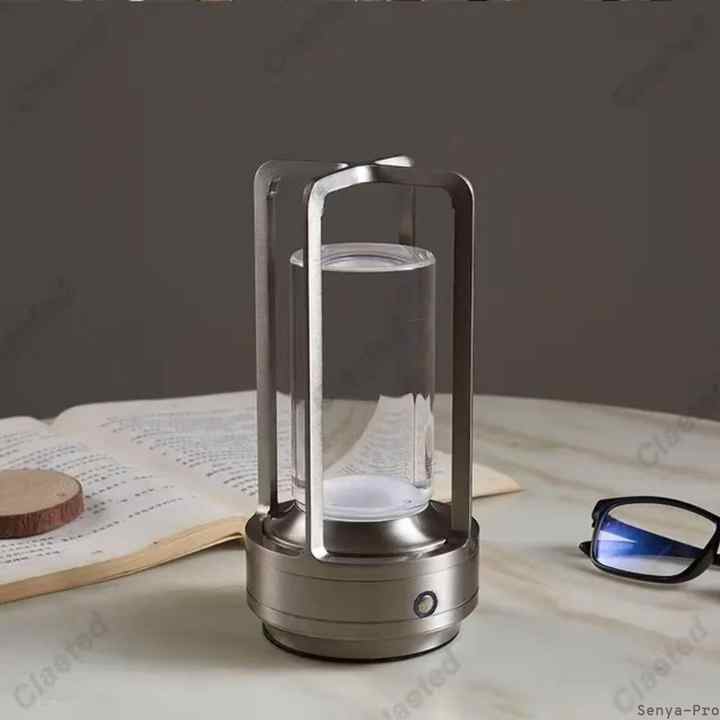Luxury rechargeable table lamp