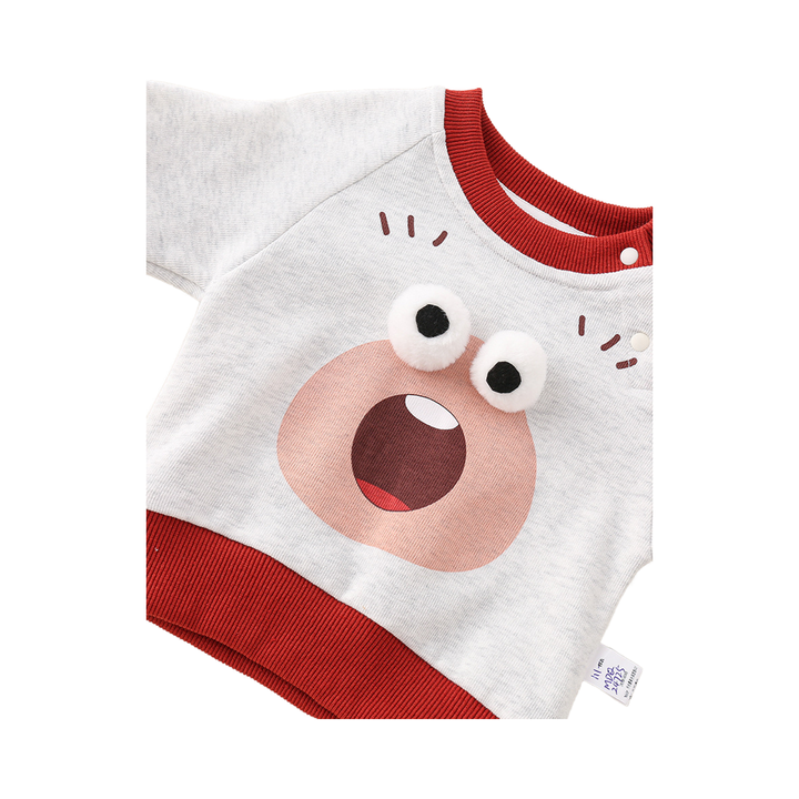 Two-Piece Set Children's Suit for 0-36 Months - طقم ملابس أطفال للربيع والخريف بتصميم جديد،