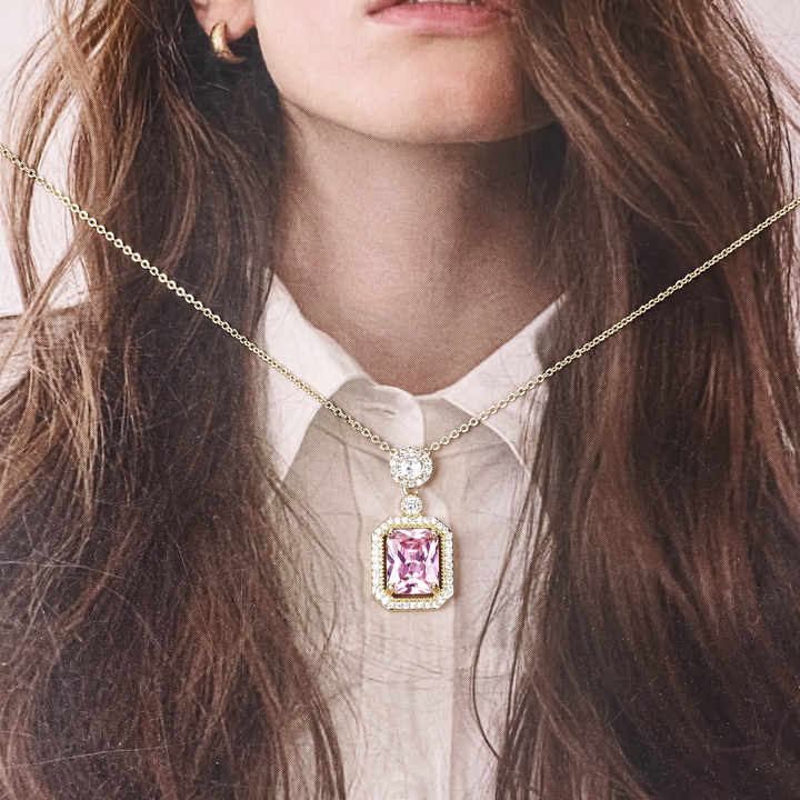 plated necklace