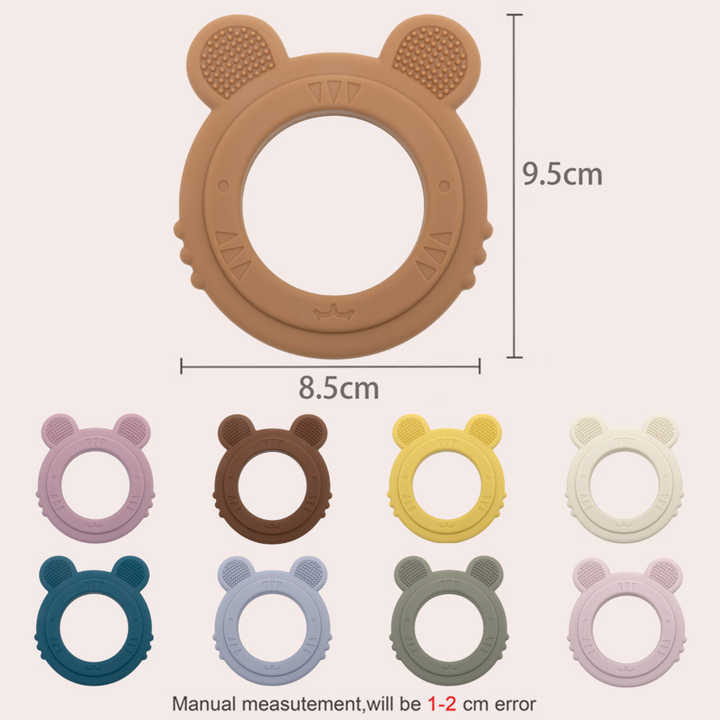 ree Silicone Chewable Baby Teethers - لعبة عضاضة للأطفال قابلة للمضغ