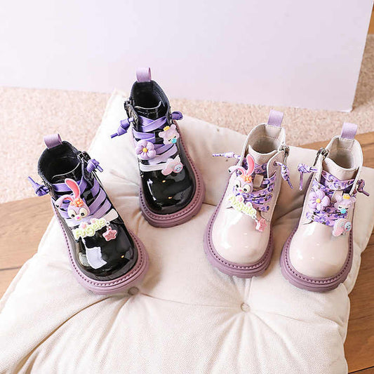 بوت بنات شتوية مبطنة