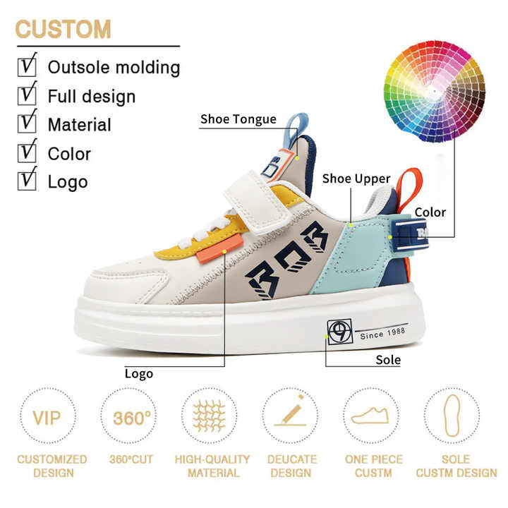 Girls' casual sneakers