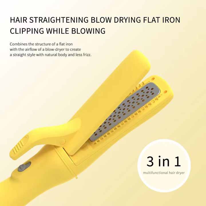 Titanium Plates Curling Iron Negative Hair