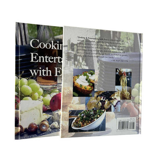 كتاب طبخ فاخر ذو غلاف مقوى لامع