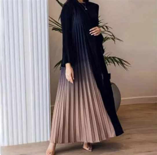 Colorful Abaya Fall Fashion