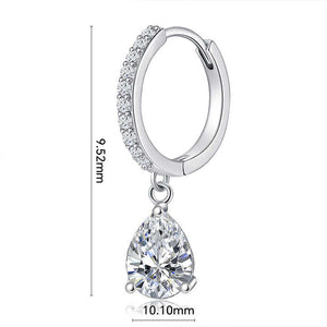 High Quality Vintage Zircon Earrings Elegant Women Girls Dangle Earrings Jewelry