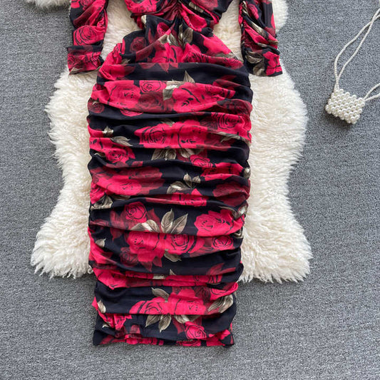 فستان نسائي قصير صيفي