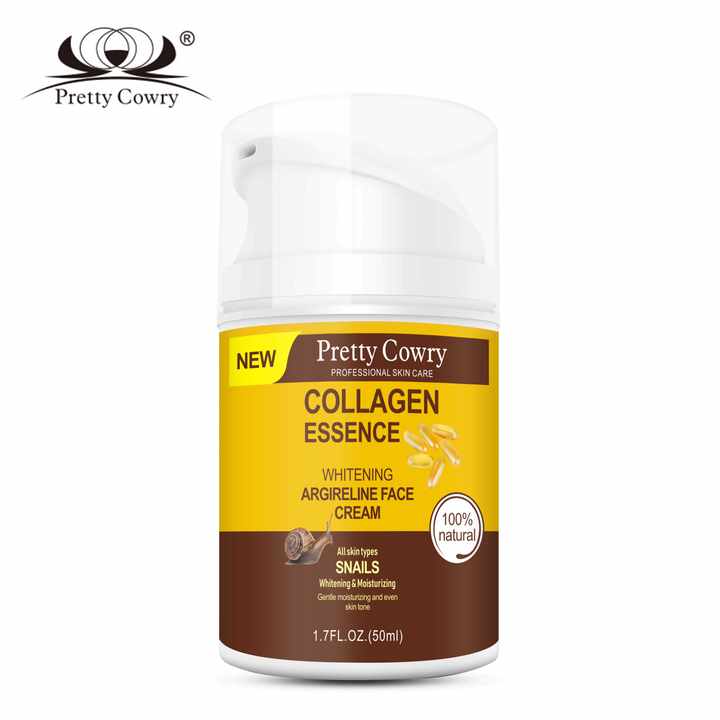 Beauty Face Cream and Snail Collagen Face كريم تجميل الوجه الفعال ذو العلامة التجارية الخاصة وكريم الكولاجي