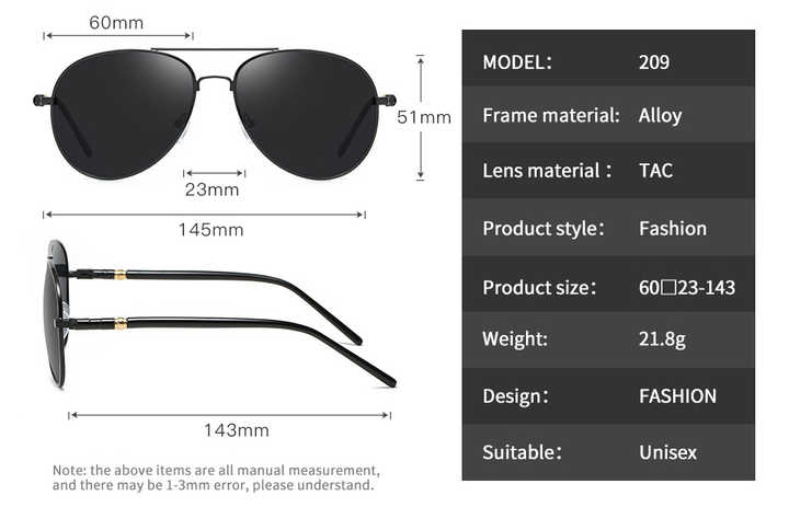 double bridge sunglasses