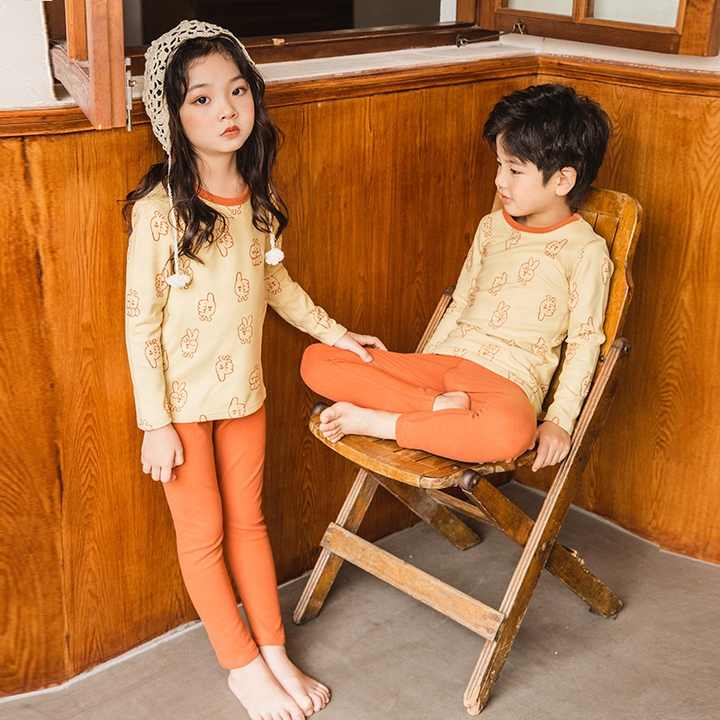 Custom Thick Winter Long Sleeve Pijamas Pajama Set