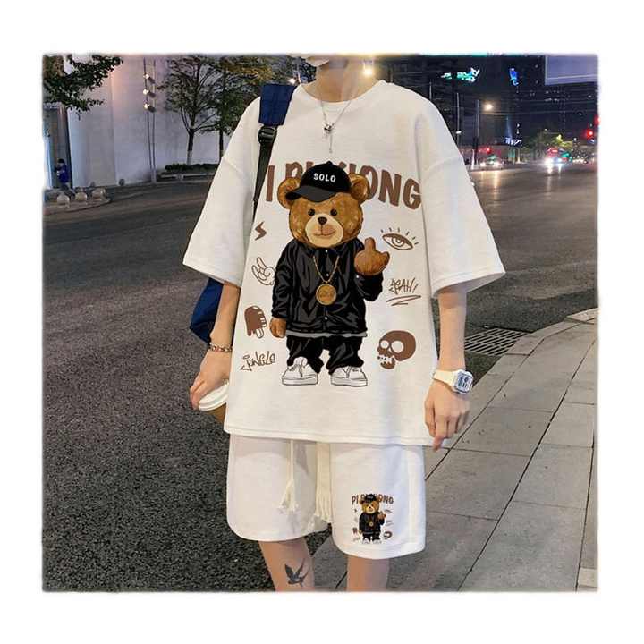 Men's T-shirt two-piece suit