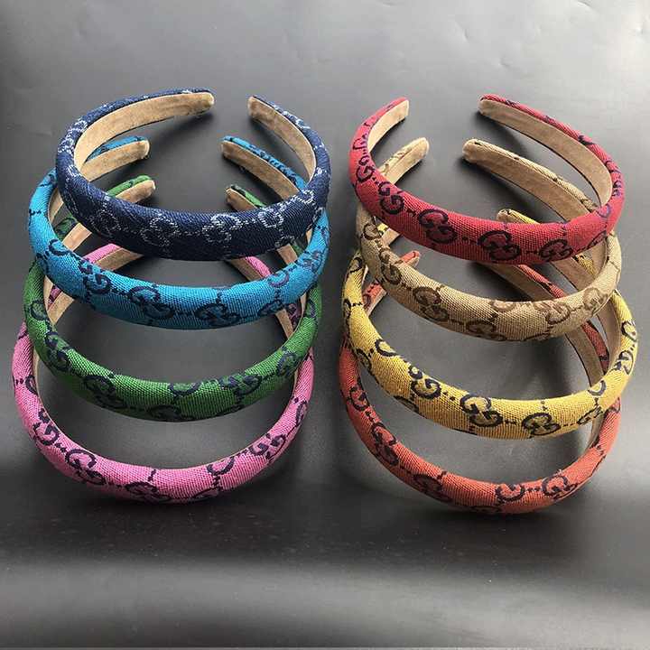 Designer Print Headbands Embellished-عصابات رأس