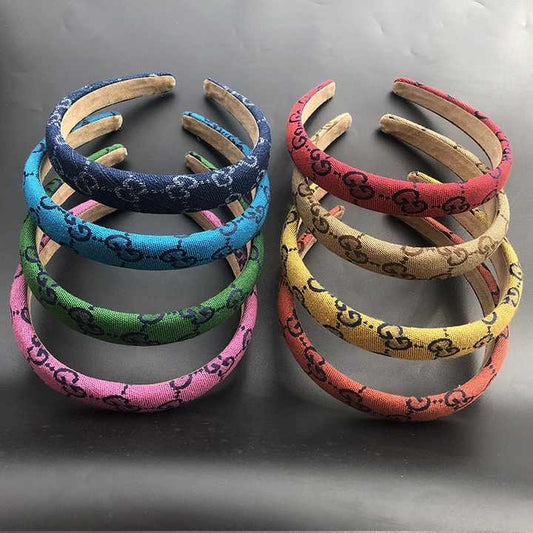 Designer Print Headbands Embellished