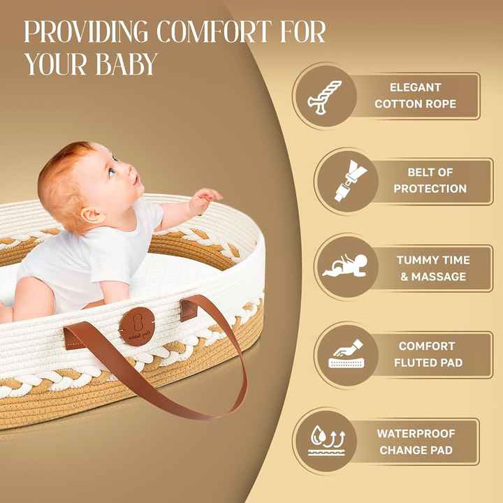 Basket with Waterproof -أفضل جودة هدايا مثالية لحفل استقبال الطفل