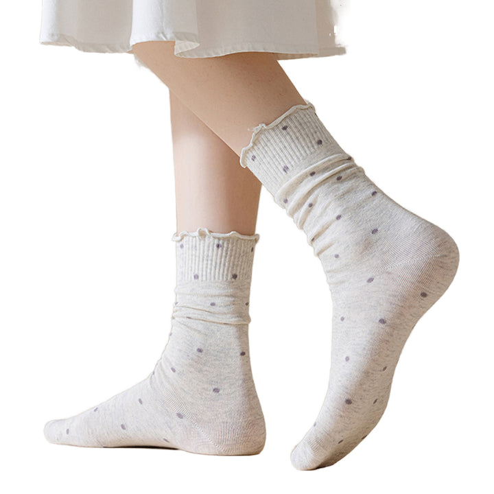 Dots Womens Crew Socks