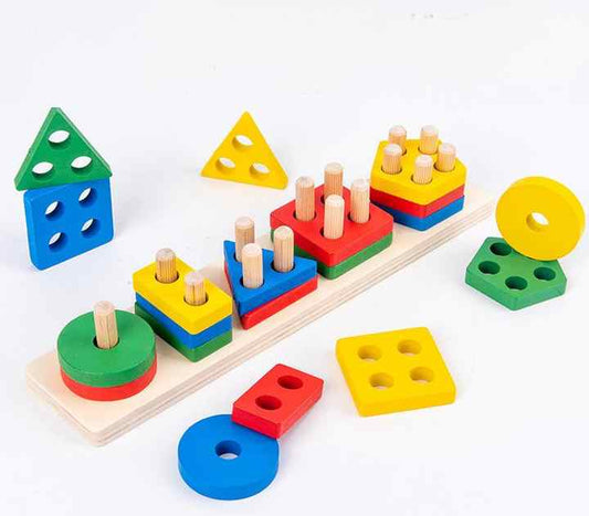 Montessori Educational Toys 1-3 Years Old Boys Girl