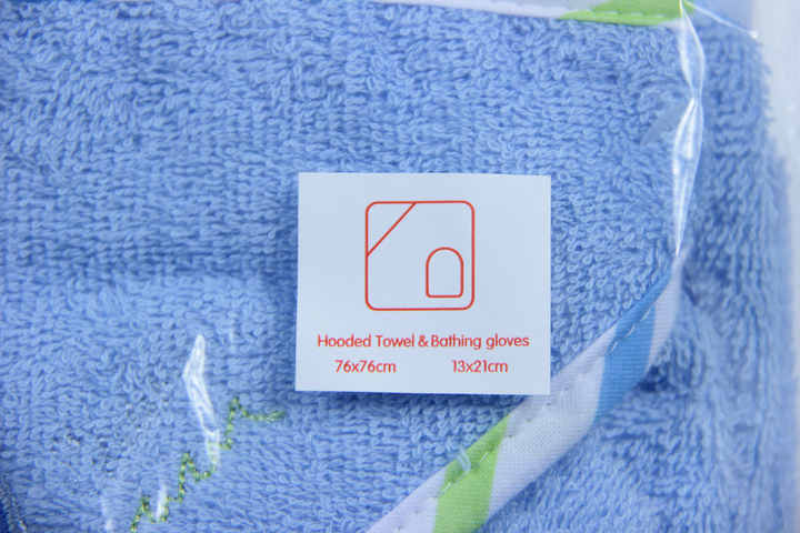 Baby Bath Towel Poncho-منشفة أطفال بغطاء رأس