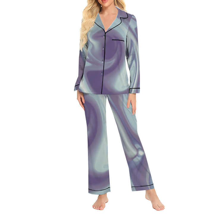 silk pajama set