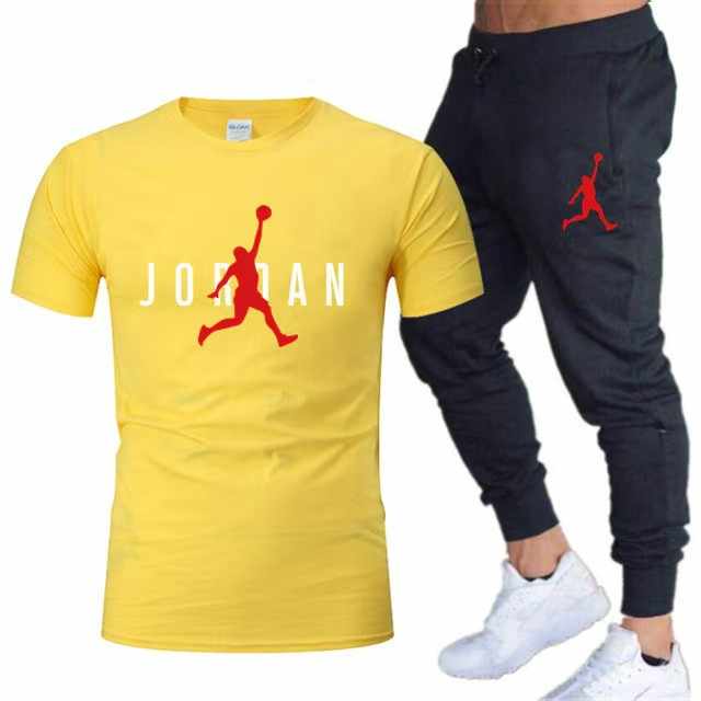 Men's summer T-shirt with sleeves