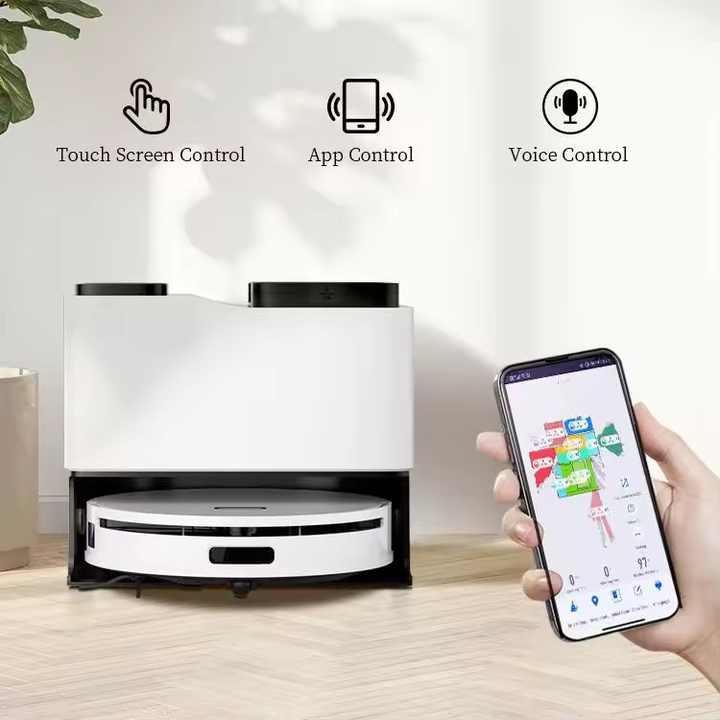 Automatic cleaning robot vacuums