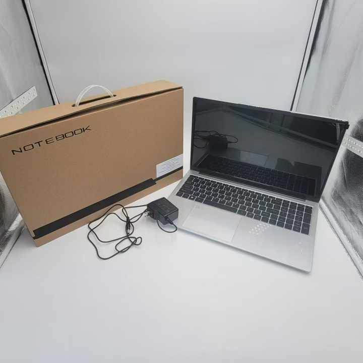 New laptop with screen