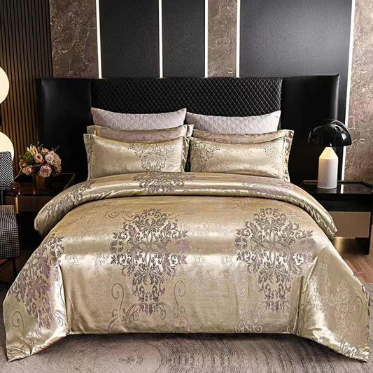 Best Selling 4 Piece Luxury Cotton Hotel Bedding Set Duvet Cover Set