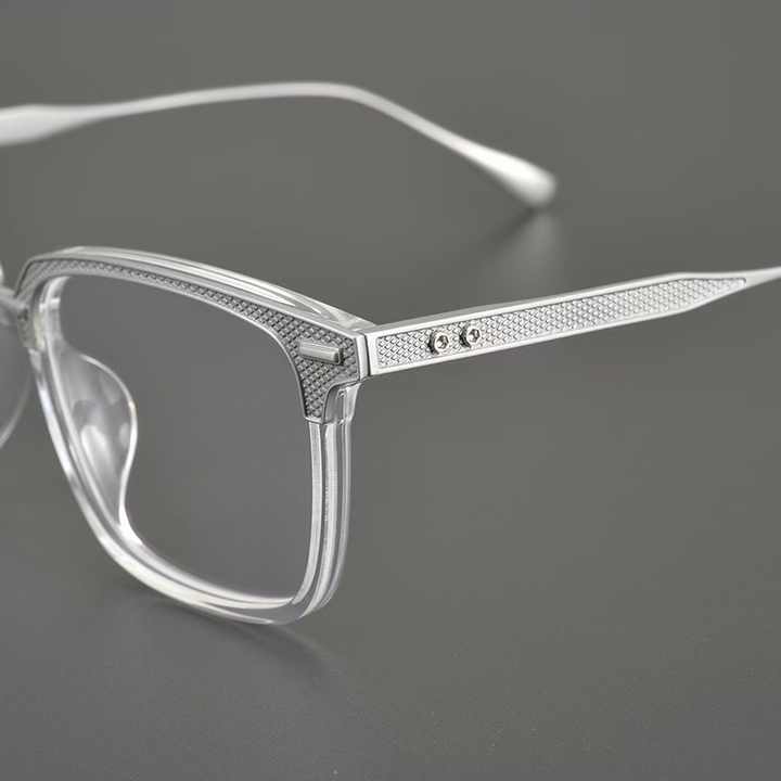 square titanium frame
