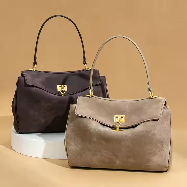 Women's Suede Handbag