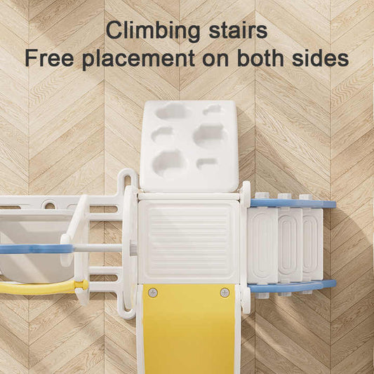 Outdoor games, slides and swings