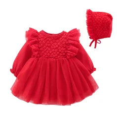 Newborn long sleeve dresses