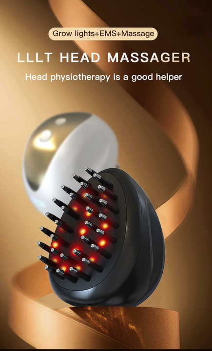 Best Portable Hairbrush Applicator Liquid Dispensing Essential Oil Device Massage Comb