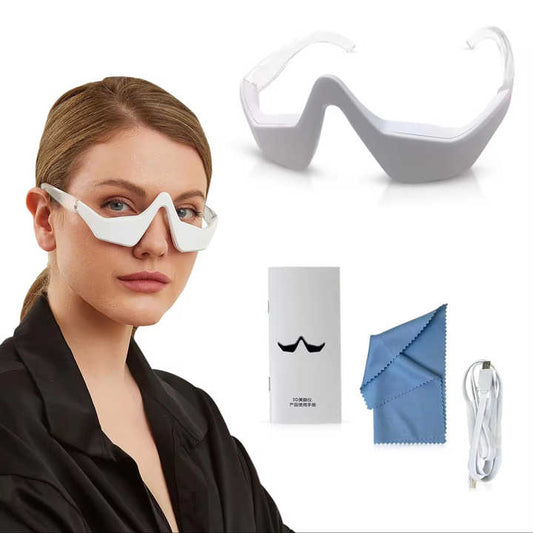 Heating & Cooling Eye Mask Wrinkle Remover - Rechargeable Eye Massager
