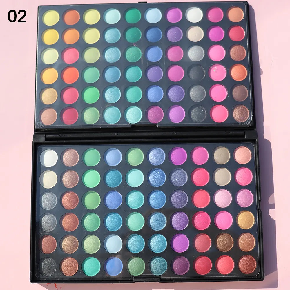 Private Label Eyeshadow Palette 120 Colors Pigment Eye Shadow Vendor Lots -مجموعة ظلال العيون ذات العلامة التجارية الخاصة، 120 لونًا، مجموعة ظلال العيون الصبغية 