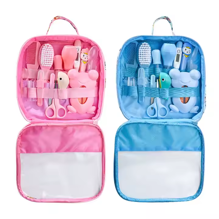 مجموعة رعاية الطفل 13 قطعة من مجموعة رعاية الطفل مع مشط لحديثي الولادة 13 Piece Baby Care Set Baby Care Kit with Comb for Newborns