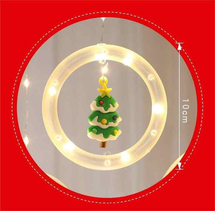 Christmas decoration circles