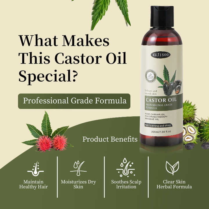 Castor oil for hair
