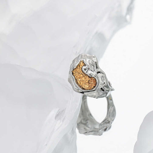 خاتم نسائي مفتوح كبير