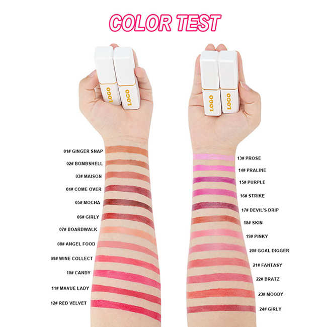 مرطب شفاه عصري مقاوم للماء يدوم طويلاً ومرطب صلب مرآة لا يلتصق أحمر شفاه لامع ناعم Fashionable Waterproof Long-lasting Moisturizing Solid Lip Balm Mirror Non-stick Smooth Glossy Lipstick