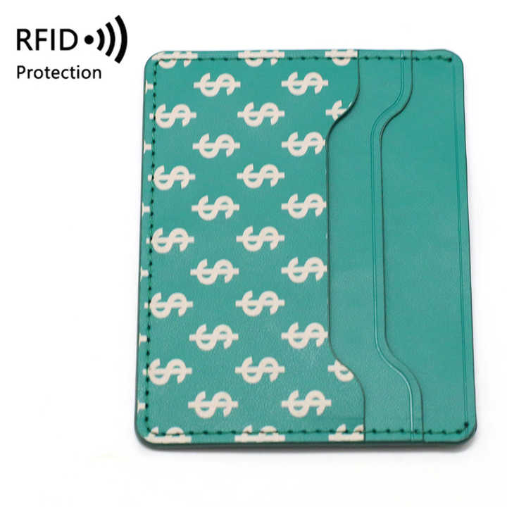 Luxury wholesale credit card holder with custom logo.