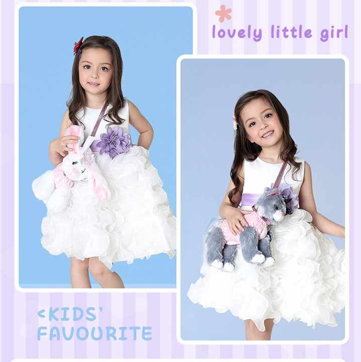 Cute Kids Shoulder Bag, Plush Handbag and Purse, Holiday Gift, Stylish Accessory for Children