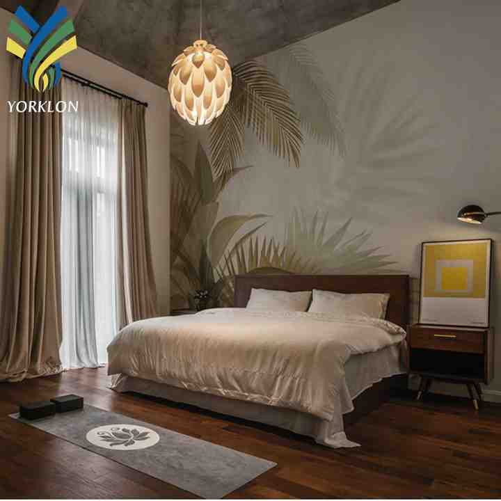 3D Modern Home Decor Tropical Green Leaves Floral